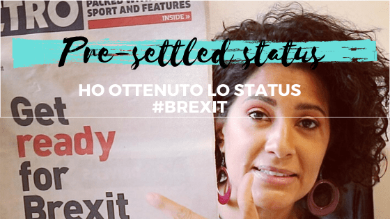 Ho ottenuto il pre-settled status&nbsp;#brexit